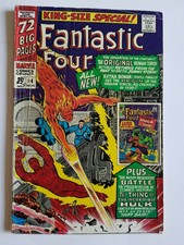 Fantastic Four #4 King Size Silver Good (A) buy this get a (B) free see list