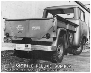 1954 Willys Jeep Forward Control 4WD Mobile Deluxe Bumper Truck Press Photo 0008 - Picture 1 of 1