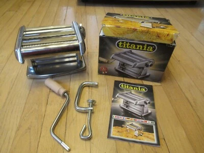 TITANIA Imperia Pasta Roller Italy Original Box & Instructions - Image 1 of 4