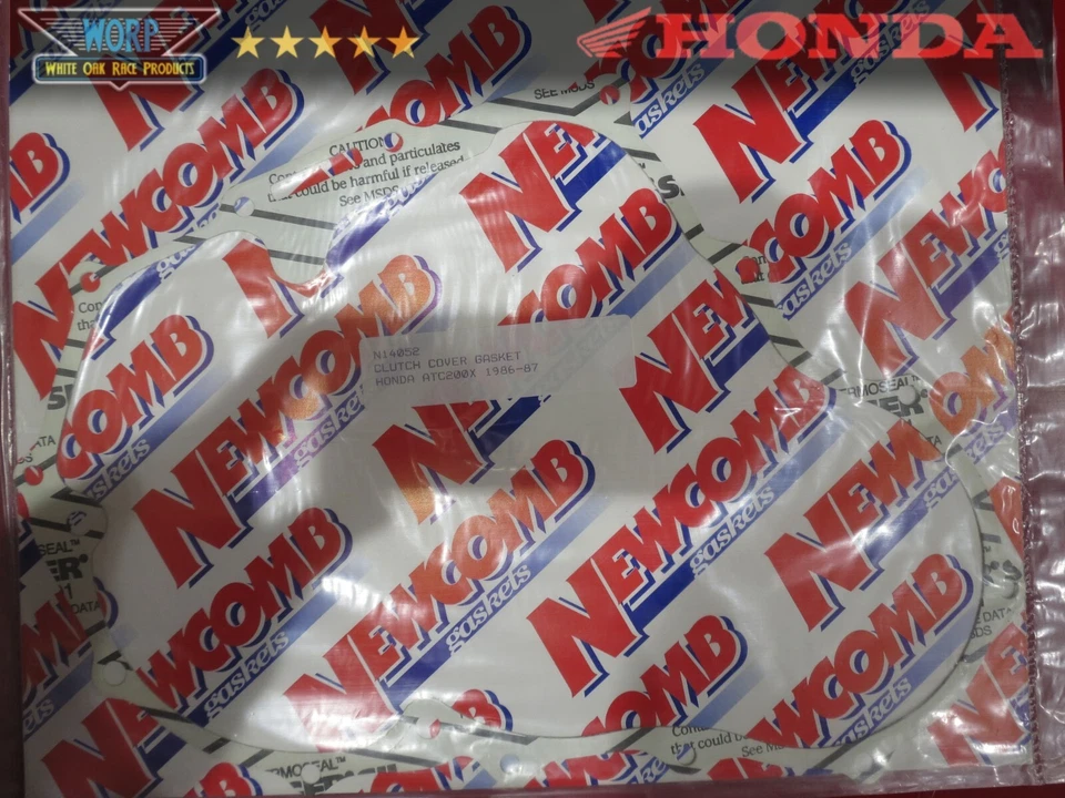 NUEVO PEINADO 1986-1987 HONDA ATC200X CUBIERTA EMBRAGUE JUNTA LATERAL DERECHA N14052 Foto 1 de 3