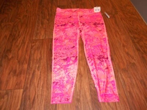 NEW with tags Under Armour girls cropped pants size Y L youth large leggings - Picture 1 of 6