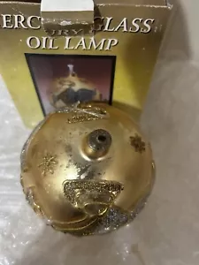 Merkur Lampe Weihnachten Glas Ornament - Bild 1 von 21