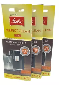 3x Melitta "Perfect Clean", Oil residue removal Tablets (12pcs tabs) | 2210371 - Picture 1 of 5