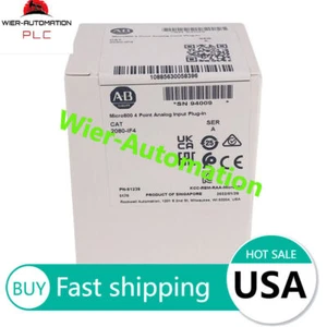 Neu fabrikversiegelt AB 2080-IF4/A Micro800 4 Punkt Analogeingang Steckmodul - Bild 1 von 6