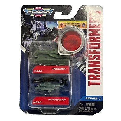 Transformers Micro Machines Series 1 #005 Brawl Blackout Autobot Deception Decod - Изображение 1 из 4
