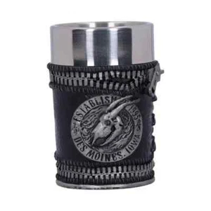OFFICIALLY LICENSED SLIPKNOT IOWA DECORATIVE SHOT GLASS DRINKWARE BAR ROCK BAND - Foto 1 di 2