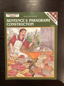 SENTENCE And PARAGRAPH CONSTRUCTION MIDDLE/UPPER GRADES: By Samantha L. Stuat - Foto 1 di 2