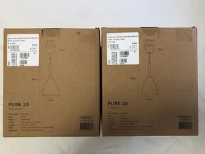 Nordlux Pure 20 Ceiling Pendant Light Pair - Picture 1 of 6