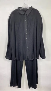 Camisa y pantalones de gran tamaño para mujer PRETTYLITTLETHING con botones orinos delanteros talla 20. - Imagen 1 de 11