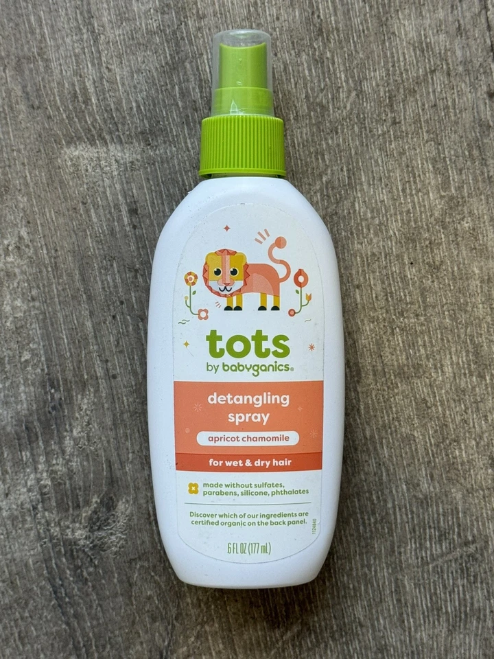 Spray desenredante Tots, manzanilla albaricoque, 6 fl oz (177 ml) Foto 1 de 1