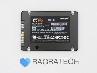 Samsung 870 EVO 500GB 2.5" SATA III SSD Internal MZ-77E500 - Image 1 of 2
