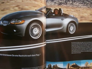 BMW Z4 2.0i 2.2i 2.5i 3.0i E85 Roadster Prospekt E85 3/2005 depliant individuale - Foto 1 di 6