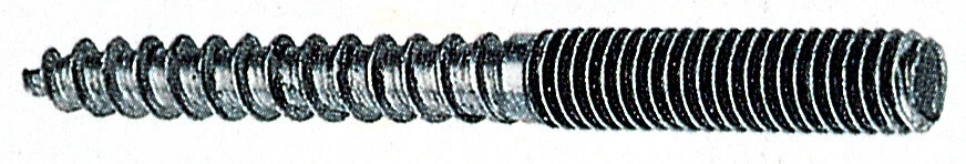 23083   Q.TA' 10 VITI DI GIUNZIONE 2 FILETTI M4X20 MM P/LEGNO MET - Immagine 1 di 1