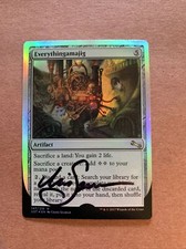 MTG Magic Everythingamajig (E) FOIL Signed Artist Proof x1 Unstable Chris Seaman
