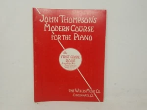 BC2 SHEET MUSIC BOOKLET 80 PAGES JOHN THOMPSONS PIANO COURSE FIRST GRADE - Picture 1 of 5