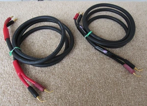 Monster Cable Z Serie Z1R Paar Lautsprecherkabel je 5 Fuß Bananenstecker auf Pin - Bild 1 von 12
