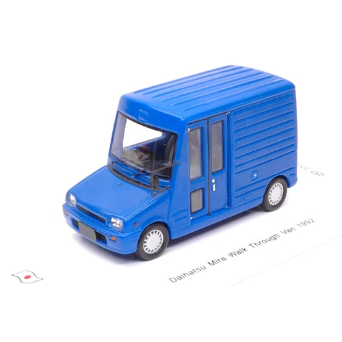 DAIHATSU MIRA WALK THROUGH VAN 1992 BLUE 1:43 Spark Model Auto Stradali Modellin - Immagine 1 di 1