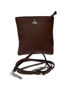 Vivienne Westwood Vintage Women's Brown Leather Mini Shoulder Bag. - Picture 1 of 5