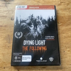 Dying Light The Following (2015) PC CD ROM Computer Video Game RPG Zombies - Picture 1 of 6