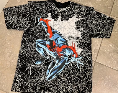 Máscara y disfraz M.A.D. Camiseta Spiderman 2099 Marvel Megaprint Talla XL Foto 1 de 4