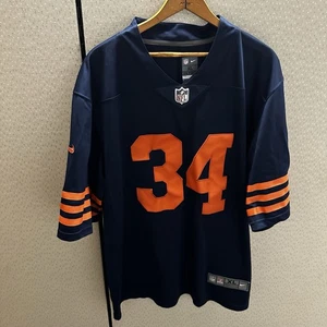 Nike Walter Payton Chicago Bears Stitched Jersey Blue Orange Mens Size XL - Picture 1 of 9