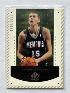 2002-03 SP Authentic Rookie F/X #183 Cezary Trybanski RC /1500 - Picture 1 of 2