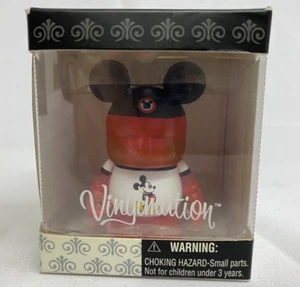 Disney Vinylmation Theme Park Favorites Mickey T-Shirt Red 3" Figure. New Sealed - Picture 1 of 8