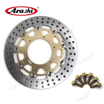 Disco de freno delantero Arashi y pernos de montaje para BMW G650X Country 2007 2008 2009 Foto 1 de 4