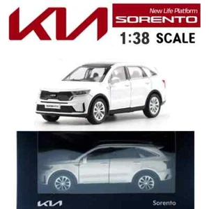 KIA Motors All Life Sorento MQ4 Diecast 1:38 Display Toy Mini car / White - Picture 1 of 7