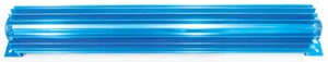 Blue Dual Pass Alumminum Transmission Cooler 18” Hot Rod Trans Cool Log Street A - Bild 1 von 1