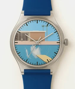 Reloj Pulsera David Hockney Bigger Splash Tributo Arte Pop Francis Bacon - Imagen 1 de 4