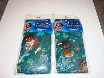 Lote de 2 suministros de fiesta manteles limpios premium Encanto de Disney Foto 1 de 2