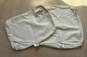 Hampton Bay CushionGuard Almond Biscotti Patio Lounge Chair Slipcover Set - Picture 1 of 9