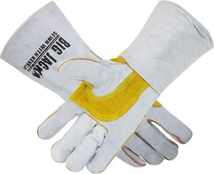 Better Grip Leather Welding Gloves made with Kevlar Stitching, BGBYWELD2 - Picture 1 of 6