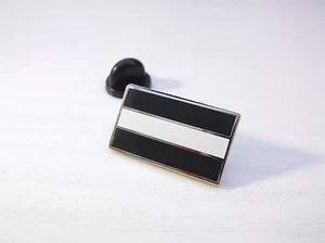 THIN WHITE LINE EMS EMT PARAMEDIC AMBULANCE MEDIC MOURNING BAND LAPEL PIN BADGE - Picture 1 of 2