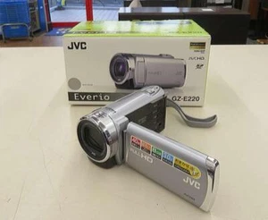 JVC Memory Video Camera GZ-E220-S Full HD-Optical zoom 8GB/SD/SDHC/SDXC-from JPN - Picture 1 of 8
