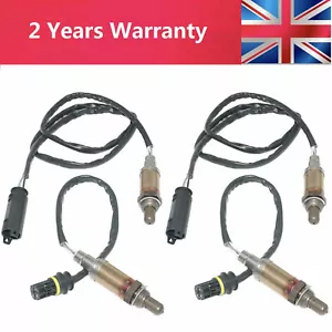 2* Front +2* Rear O2 LAMBDA Oxygen Sensors for BMW 3 Series E46 1997-2007 Estate - Picture 1 of 6