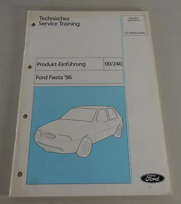 Información Técnica Servicio Capacitación Introducción FORD FIESTA '96 (JAS JBS) - Imagen 1 de 4
