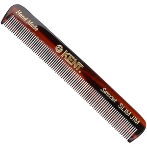 Kent Slim Jim Pettine tascabile fatto a mano tutto denti fini per uomo, pettine per capelli raddrizzatore - Foto 1 di 12