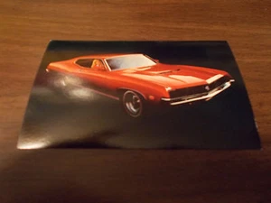 1970 Ford Torino GT 2-Türer Hardtop Sportdach Werbe Postkarte - Bild 1 von 1