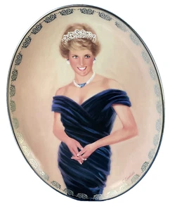BRADFORD EXCHANGE PRINCESS DIANA "UNA PRINCIPESSA MOLTO SPECIALE" 1998 TARGA N.3814C - Foto 1 di 8