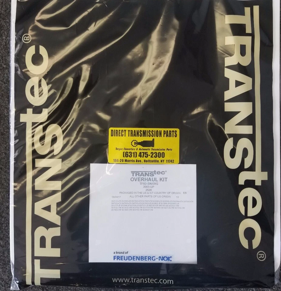 Kit maestro de reconstrucción de transmisión MPWA 4 velocidades para Acura Vigor 1992-1994 2,5 L Foto 1 de 4