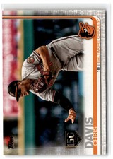 2019 Topps Chris Davis #542 Baltimore Orioles Baseball Card