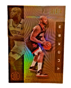 P.J. TUCKER #17 NBA 2020 Basketball Card #37 Houston Rockets #89 - Picture 1 of 2