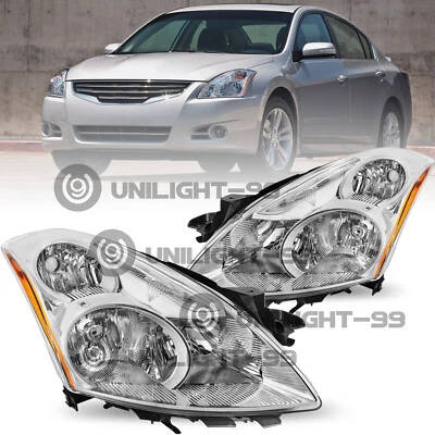 Faros halógenos izquierda+derecha para sedán Altima 2010 2011 2012 10 11 12 Foto 1 de 4