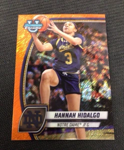 2024-25 Bowman cromo U Hannah Hidalgo naranja brillo refractor/65 - Imagen 1 de 2