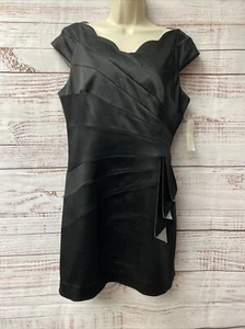 Jax Black Elegant Dress Size 12 NWT WD2-27 - Picture 1 of 11