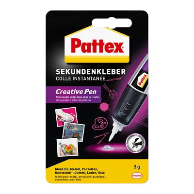 Pattex Sekundenkleber Klebstoff 3g Basteln Reparatur Pattex Perfect Pen Pen