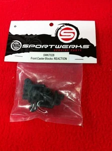 Sportwerks SWK7028 Front Caster Blocks: Reaction New In The Package Losi xxx - Picture 1 of 1