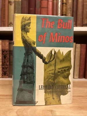 The Bull of Minos By Leopard Cottrell VINTAGE Anciet Greece Illust. HCDJ - Image 1 of 4
